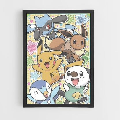 Vintage Pokemon Poster