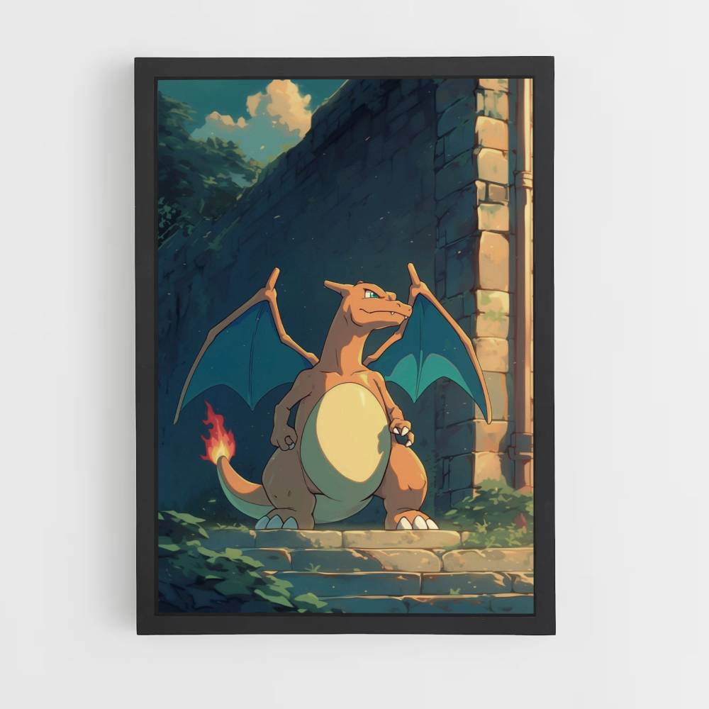 Poster Charizard Aesthetic