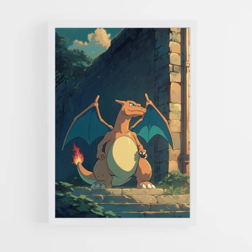 Poster Charizard Aesthetic