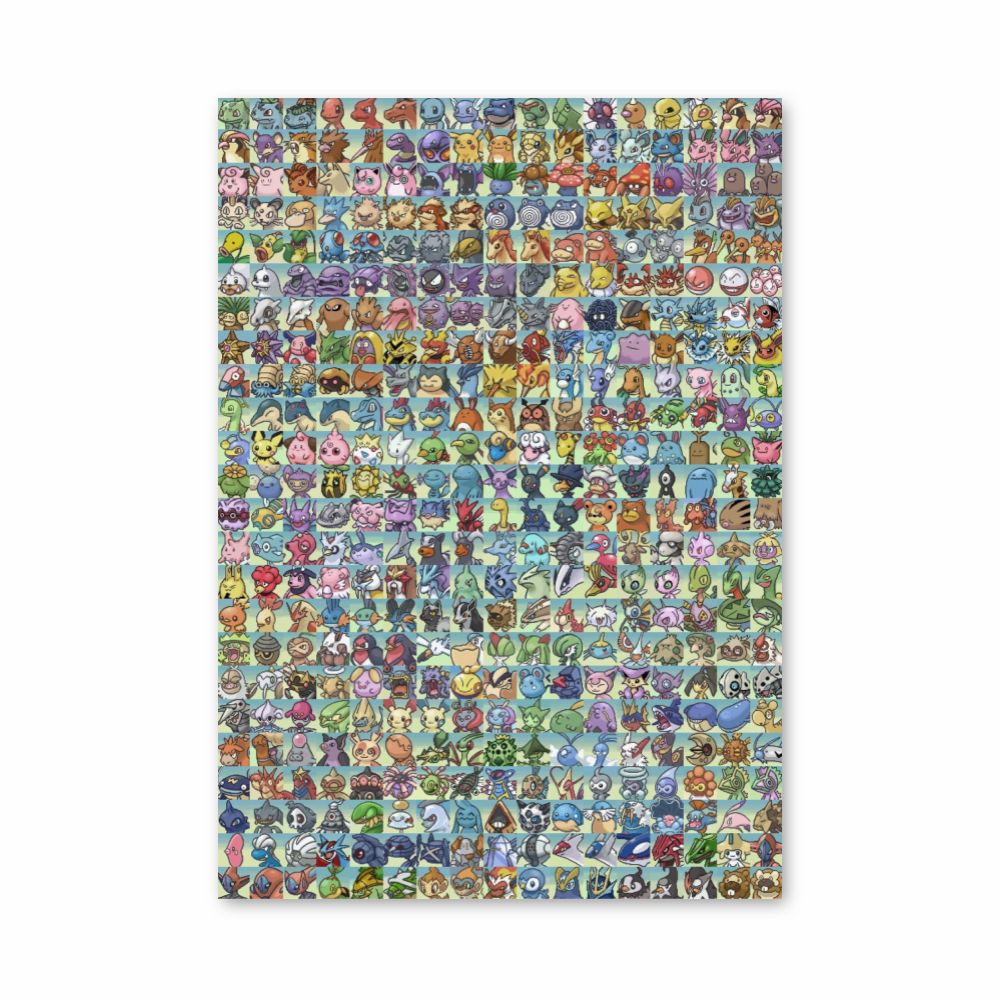 Poster Pokemon List