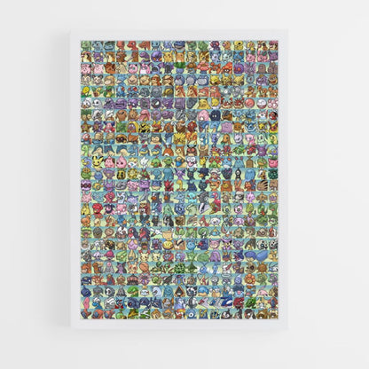 Poster Pokemon List