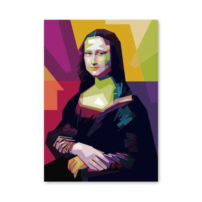 Mona Lisa Pop Art Poster