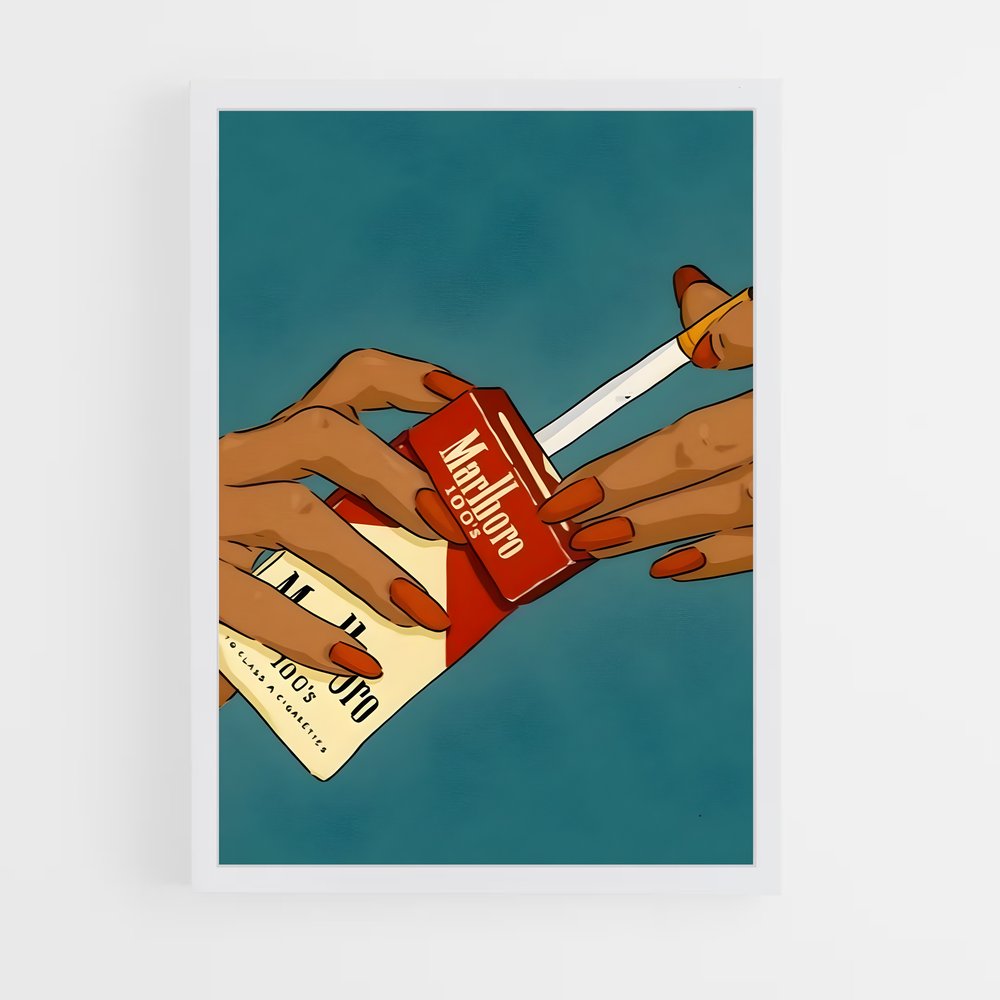 pop-art-6 cadre Blanc
