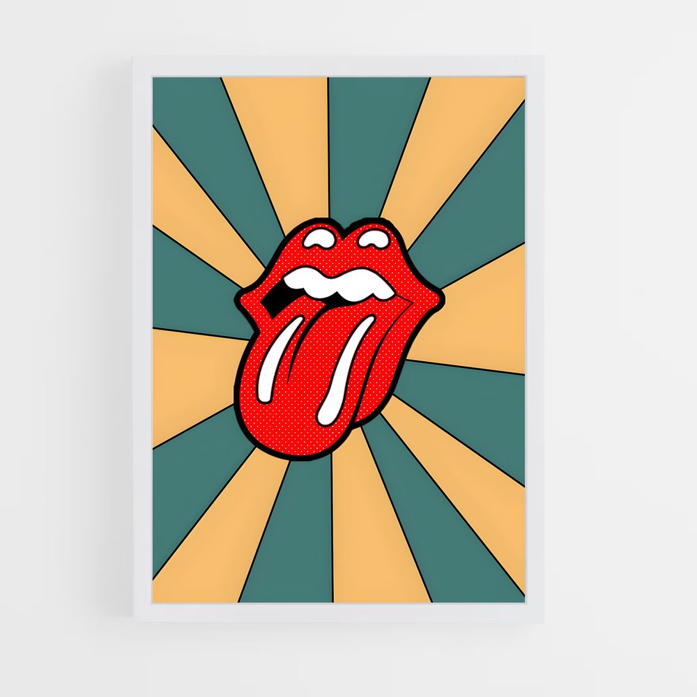 pop-art-7 cadre Blanc