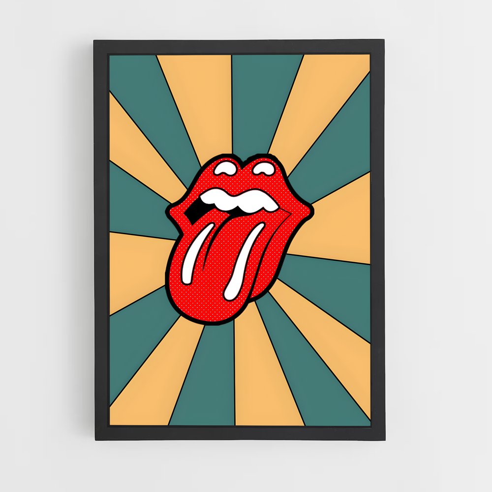 pop-art-7 cadre Noir