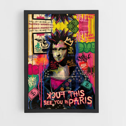 pop-art-8 cadre Noir