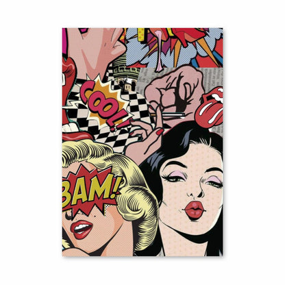 Pop Art Pin Up Poster