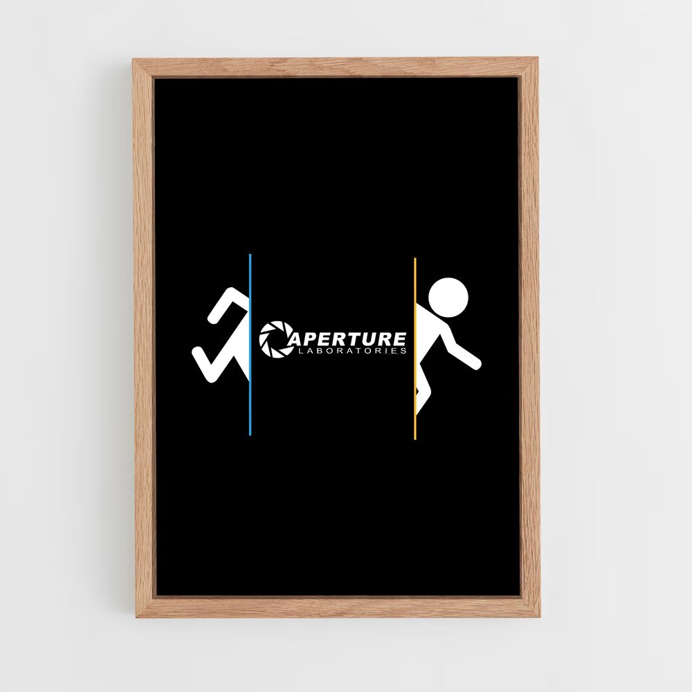 portal-7 cadre Bois clair