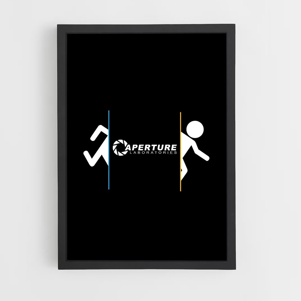 portal-7 cadre Noir