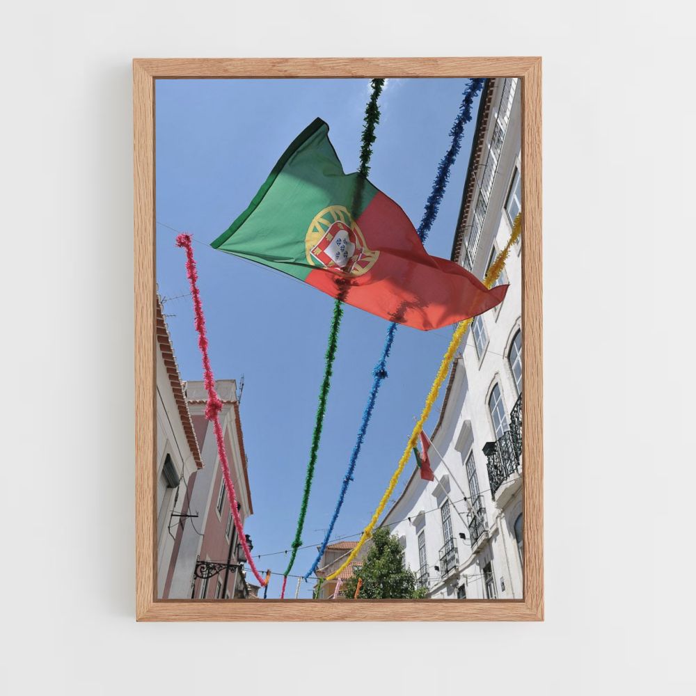 Portugal Flag Poster