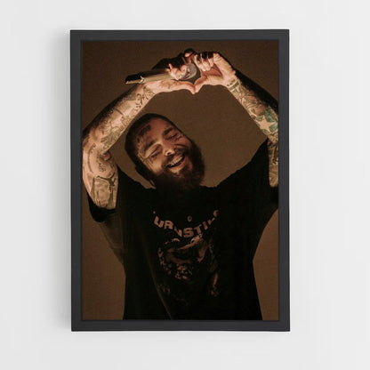 Post Malone Heart Poster