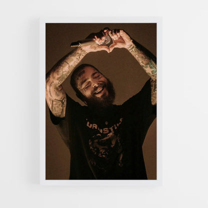 Post Malone Heart Poster