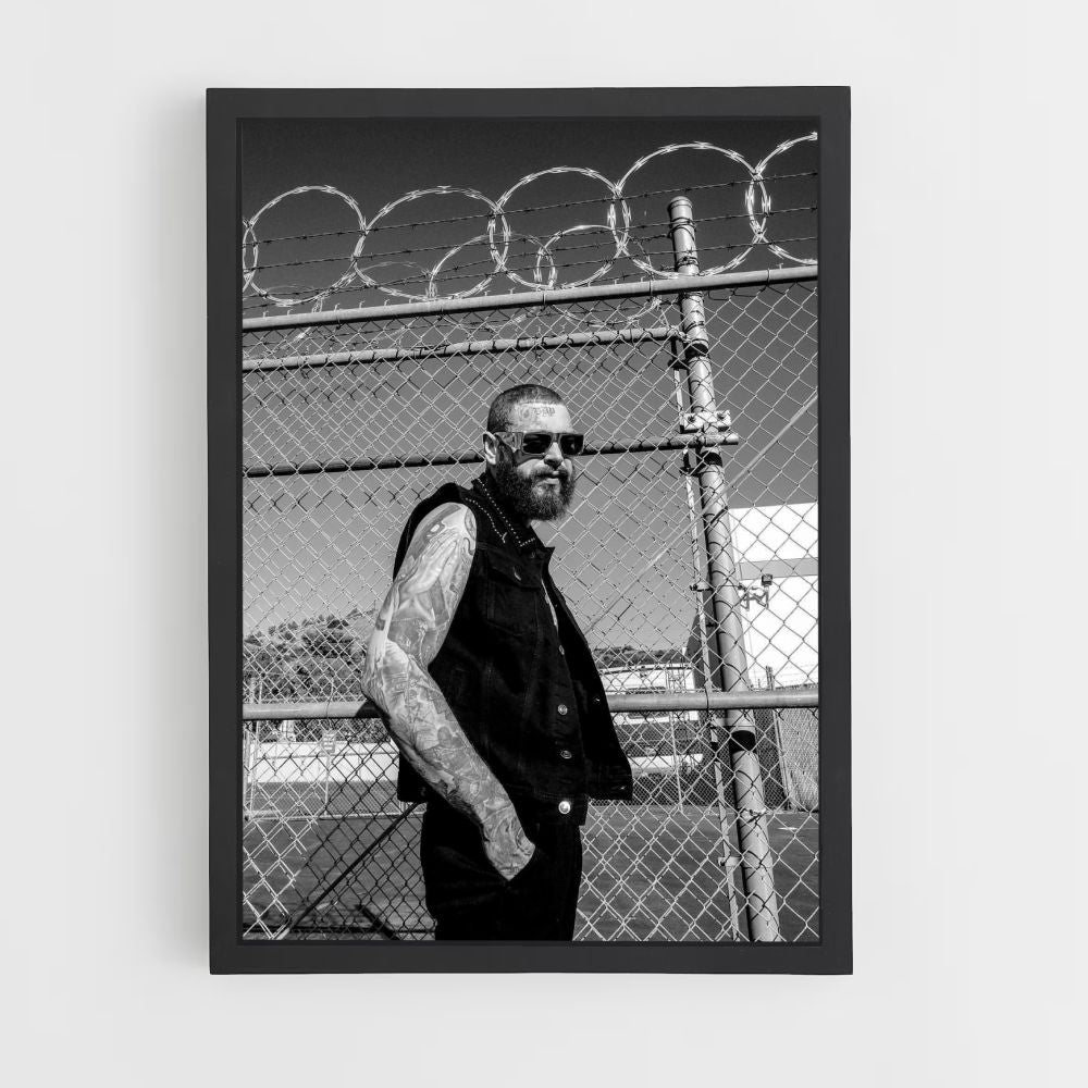 Post Malone Barbed Wire Poster