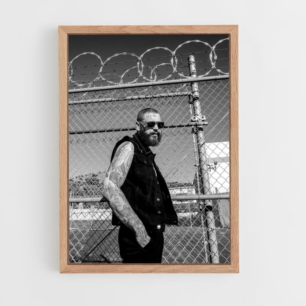 Post Malone Barbed Wire Poster