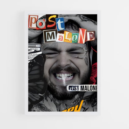 post-malone-21 cadre Blanc