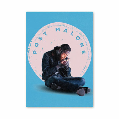 Post Malone Blue Poster