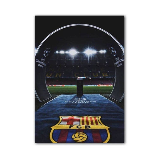 Poster FC Barcelone Champions League