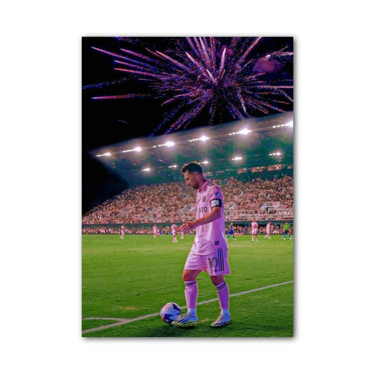 Poster Messi Aesthetic