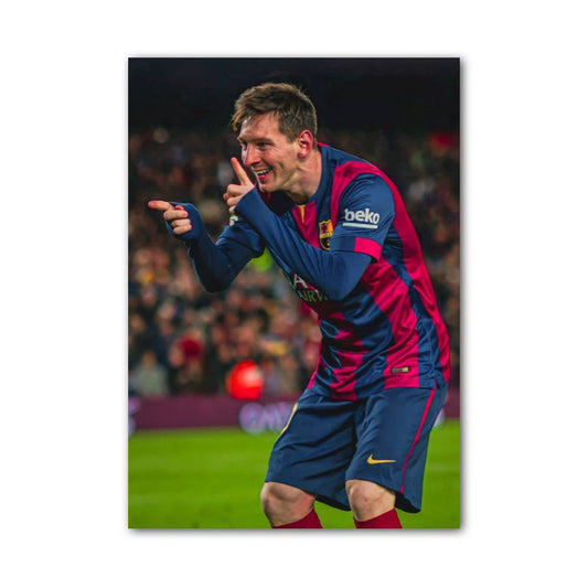 Poster Messi Barca