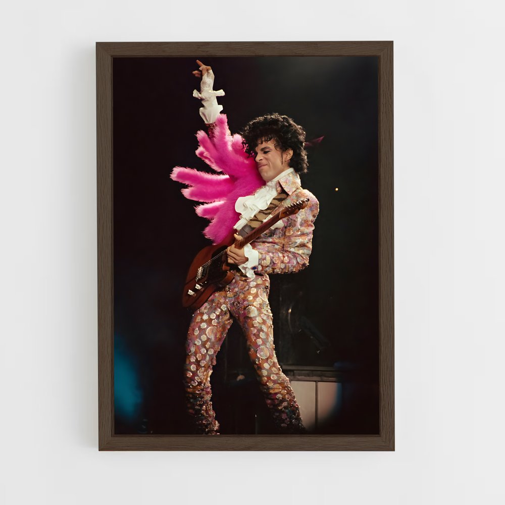 prince-1 cadre Bois foncé