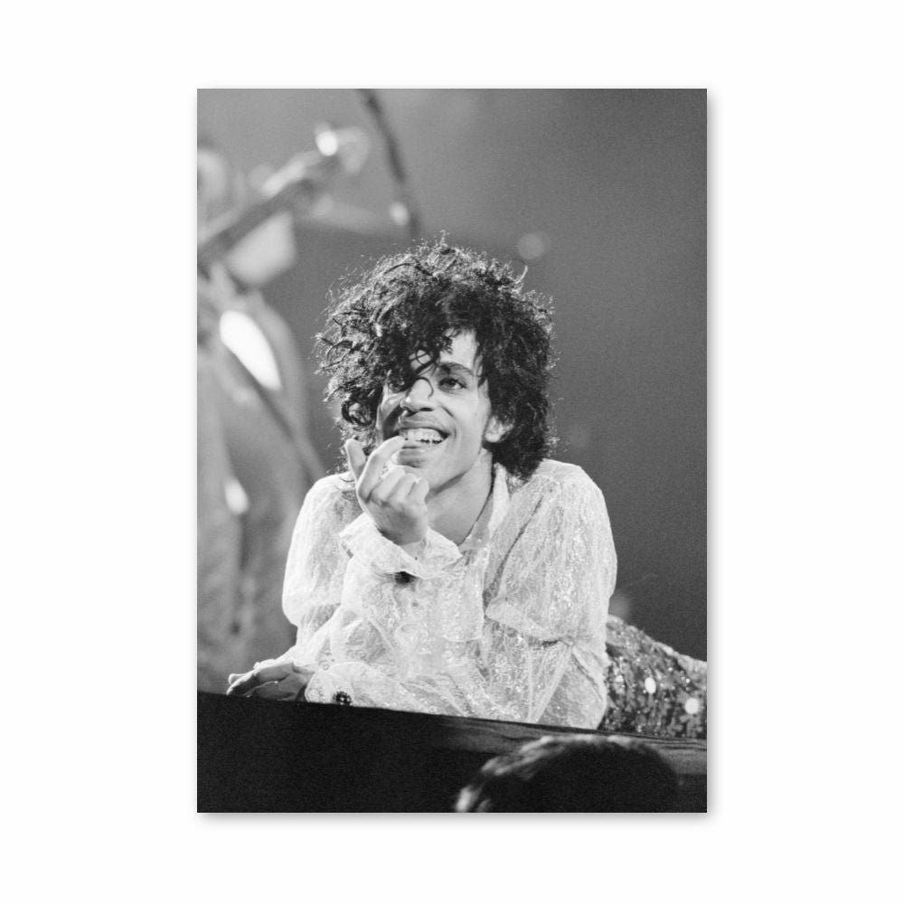 Black and White Prince Poster