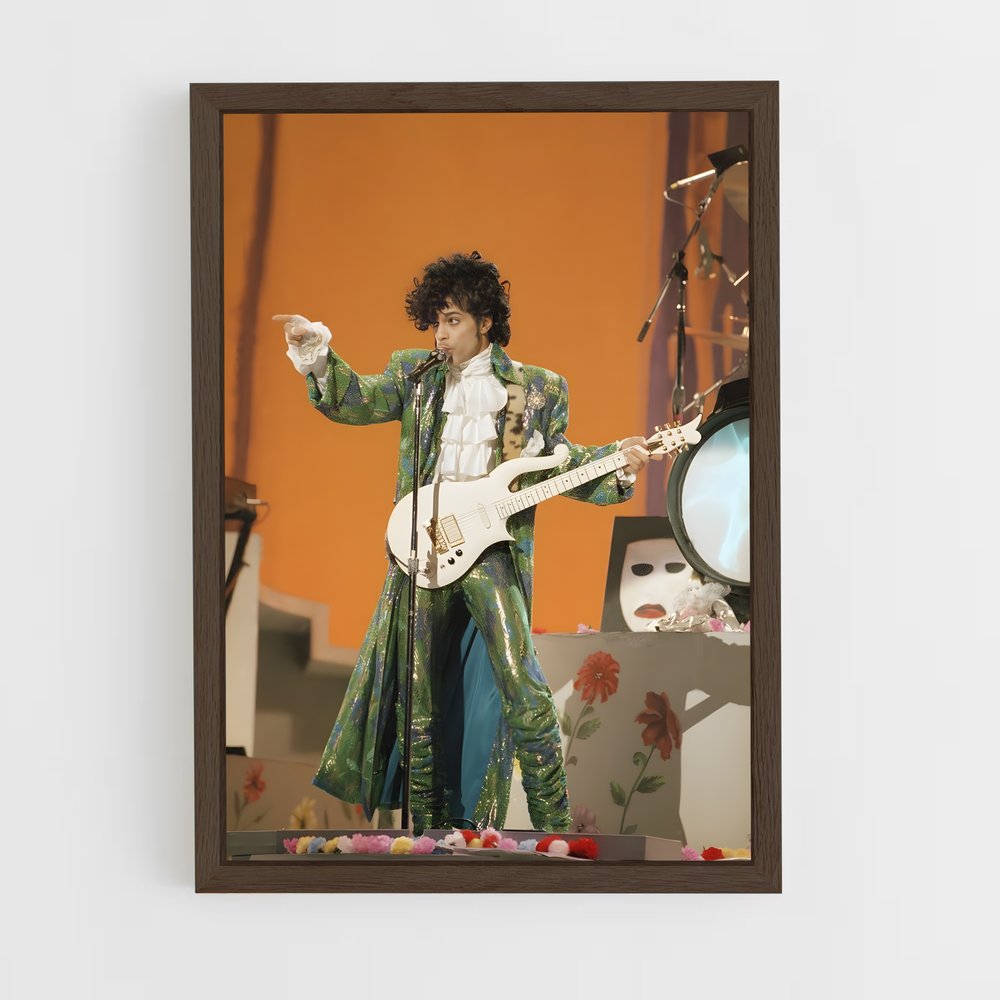 prince-5 cadre Bois foncé