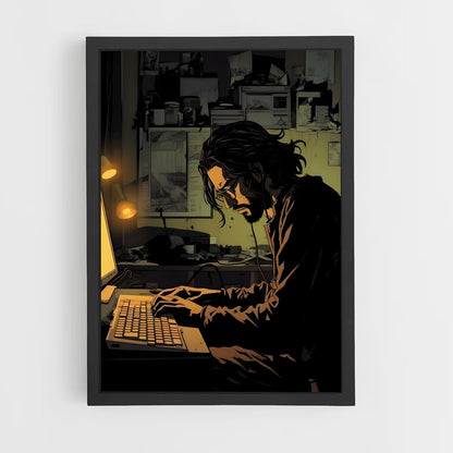 programmer-4 cadre Noir