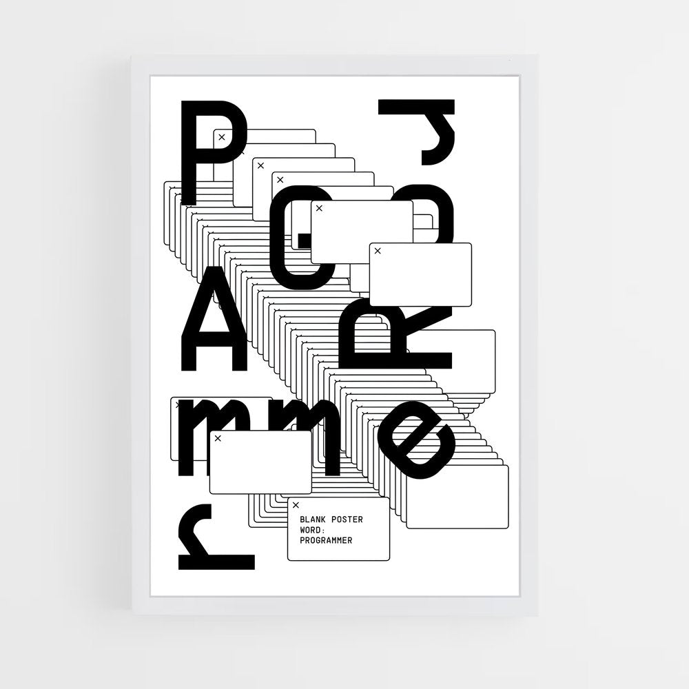 programmer-6 cadre Blanc