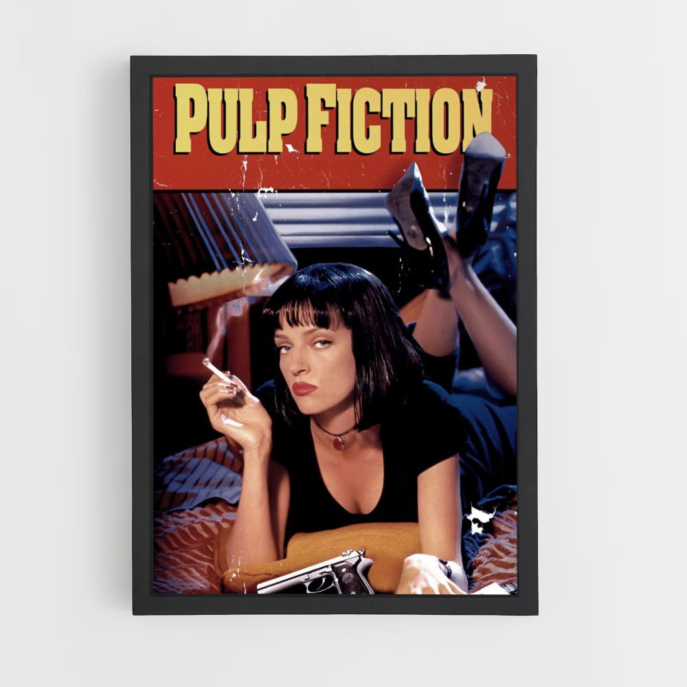 Vintage Pulp Fiction Poster