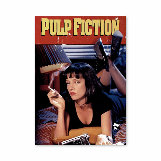 Vintage Pulp Fiction Poster