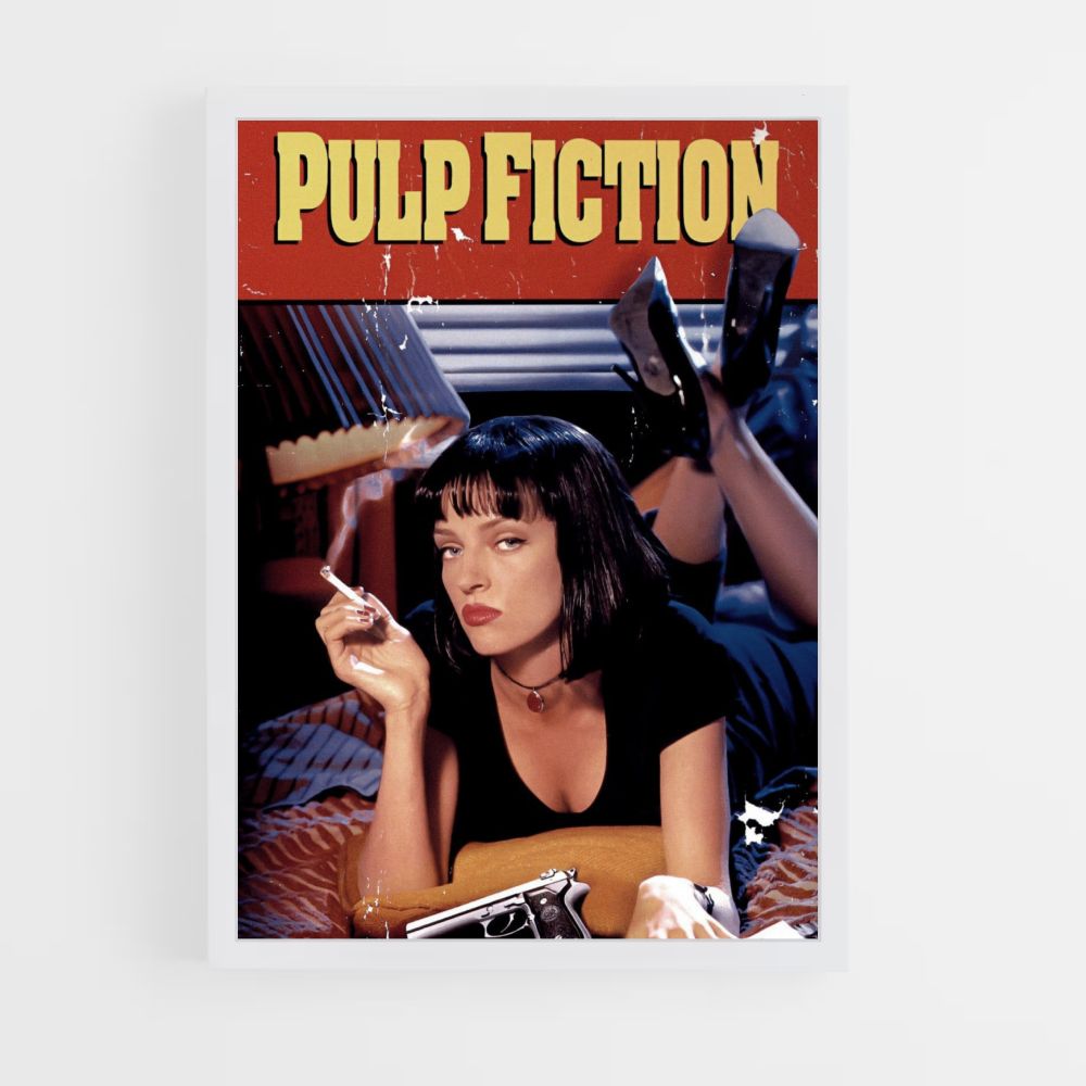 Vintage Pulp Fiction Poster