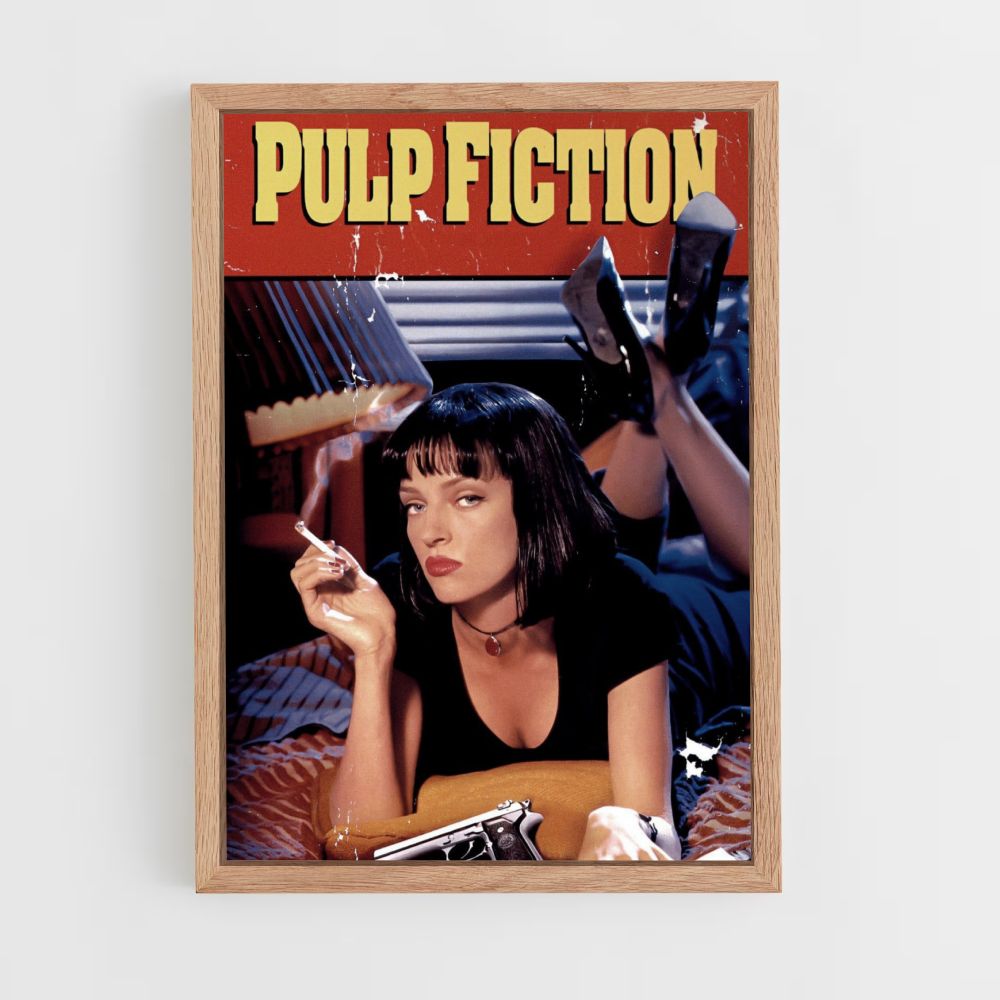 Vintage Pulp Fiction Poster