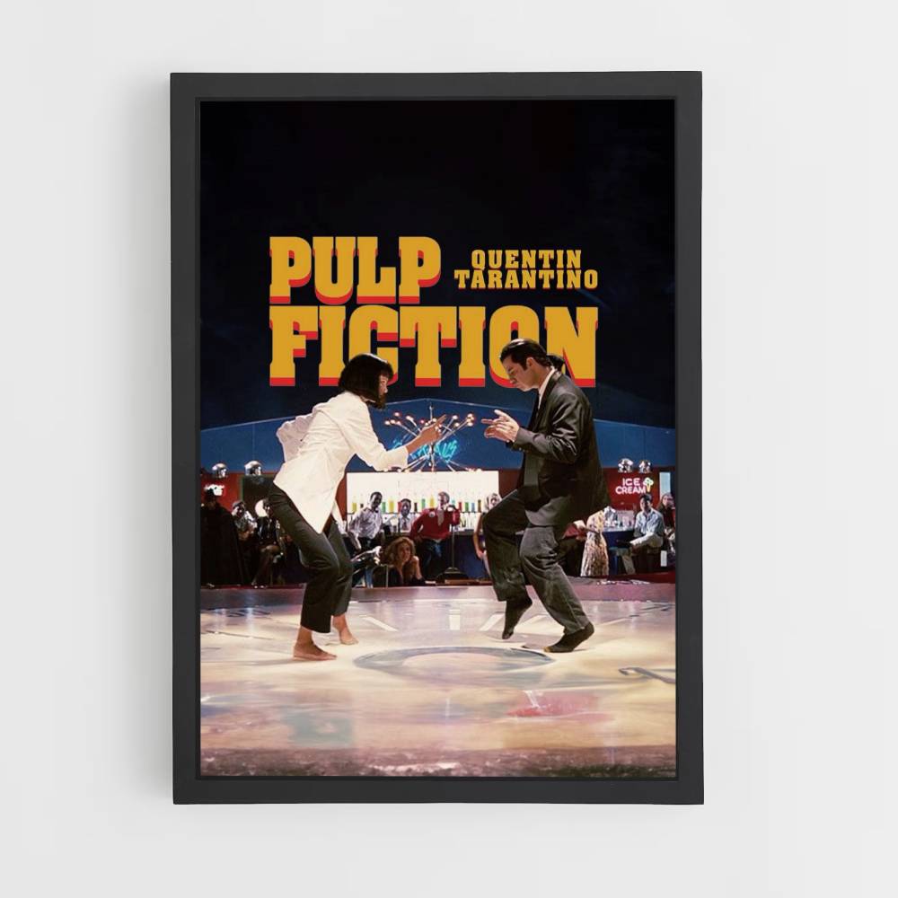 Pulp Fiction Dance Poster