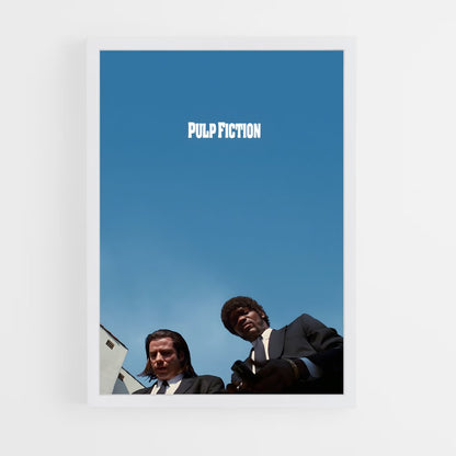 pulp-fiction-8 cadre Blanc
