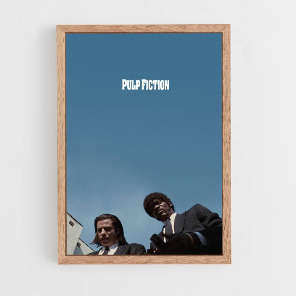 Pulp Fiction Sky Poster