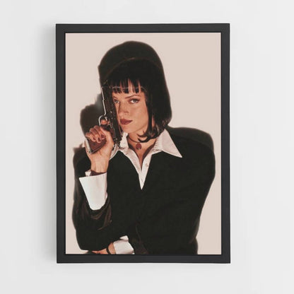 Pulp Fiction Gun Poster