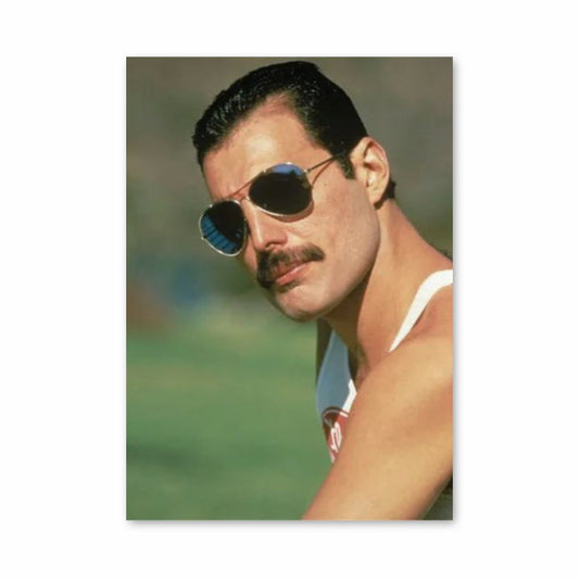 Poster Freddy Mercury Mustache