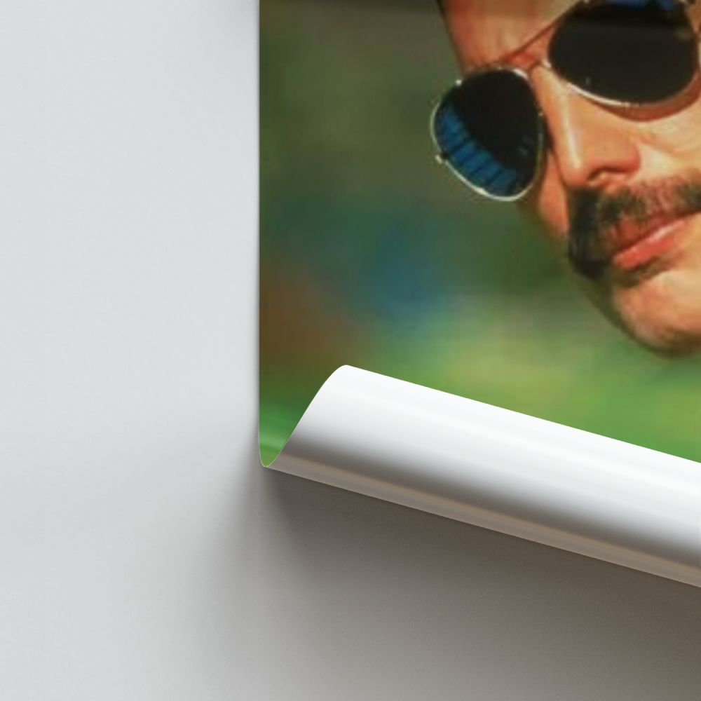 Poster Freddy Mercury Mustache