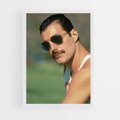 Poster Freddy Mercury Mustache