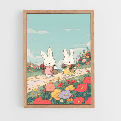 rabbit-7 cadre Bois clair