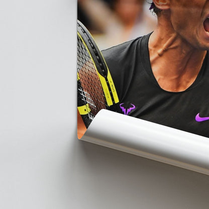 Rafael Nadal Purple Poster