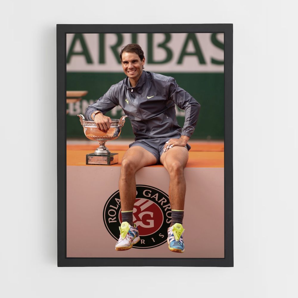 Poster Rafael Nadal-beker