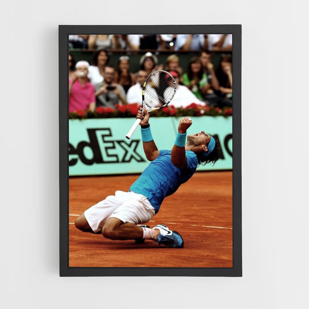 Nadal Tennis Poster