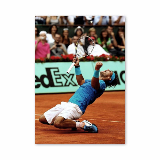 Nadal Tennis Poster