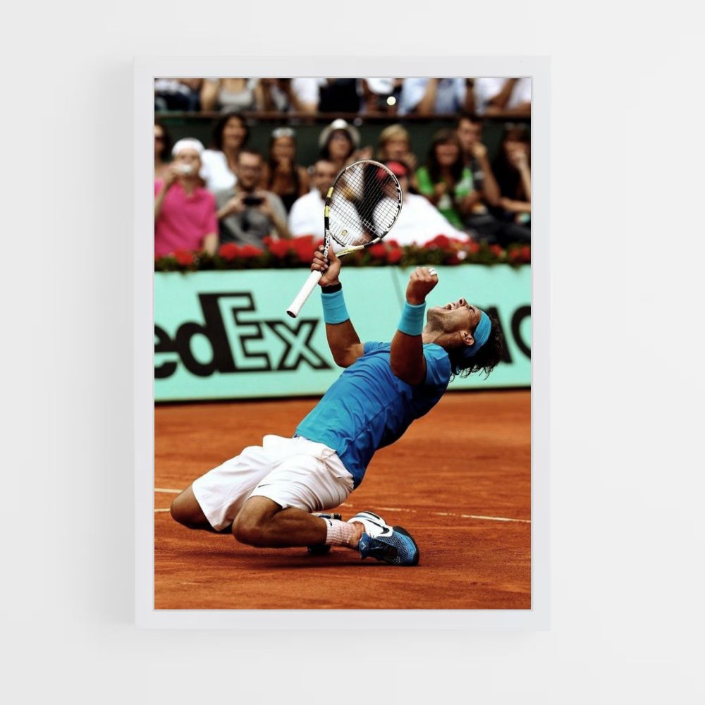 Nadal Tennis Poster