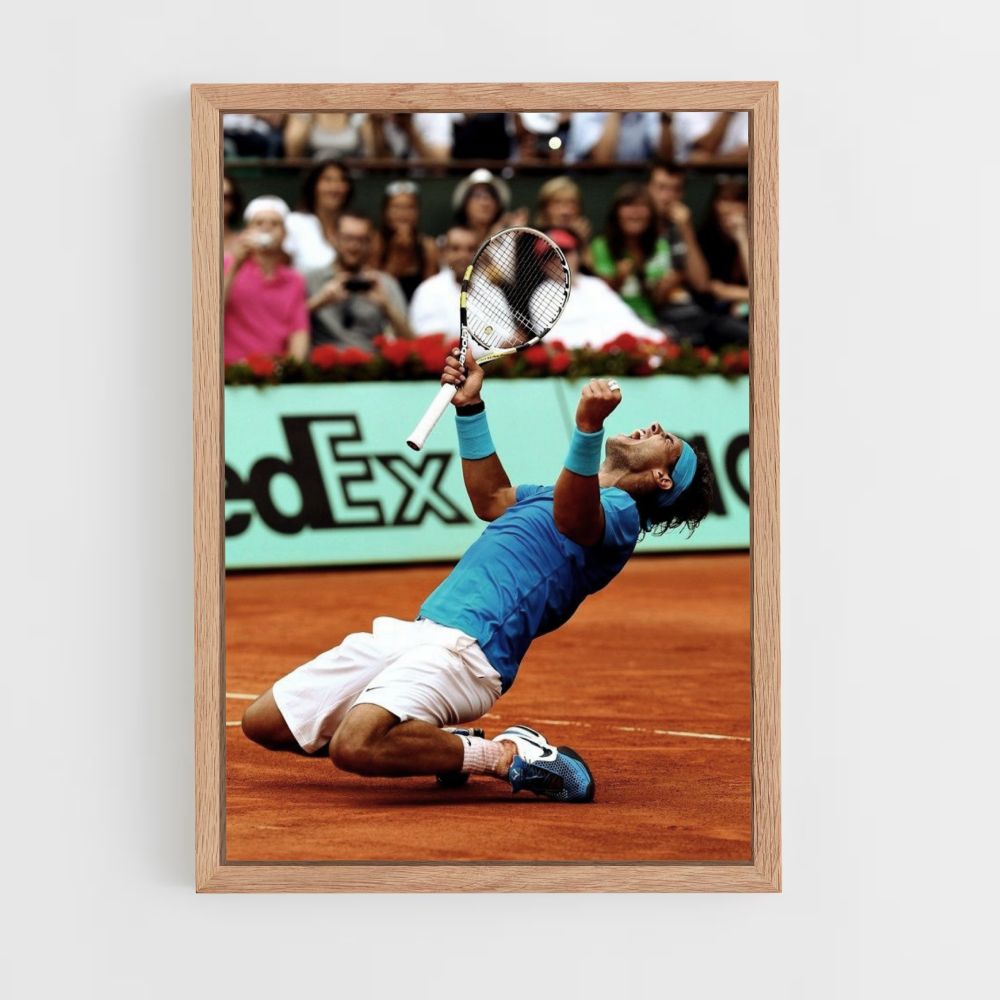 Nadal Tennis Poster