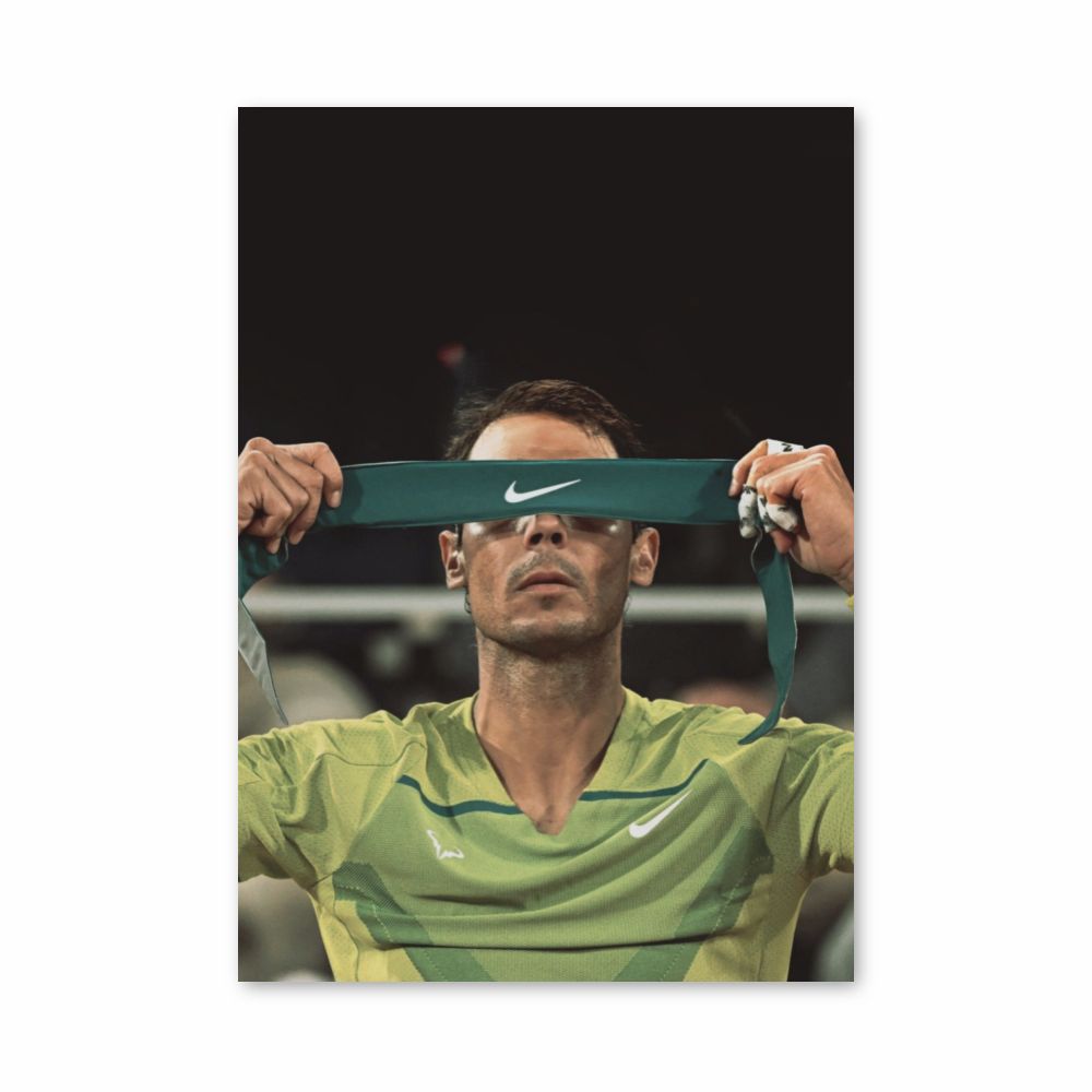 Rafael Nadal Nike Poster