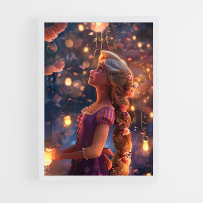 rapunzel-18 cadre Blanc