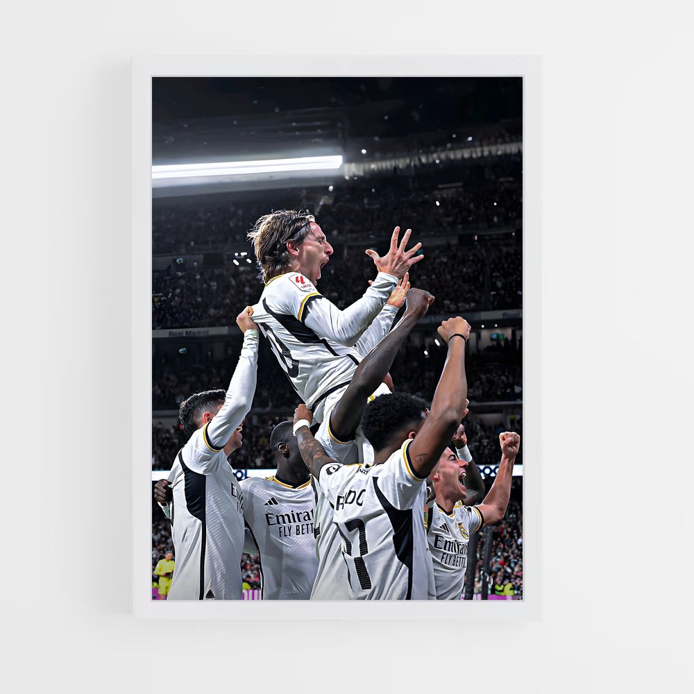 real-madrid-6 cadre Blanc