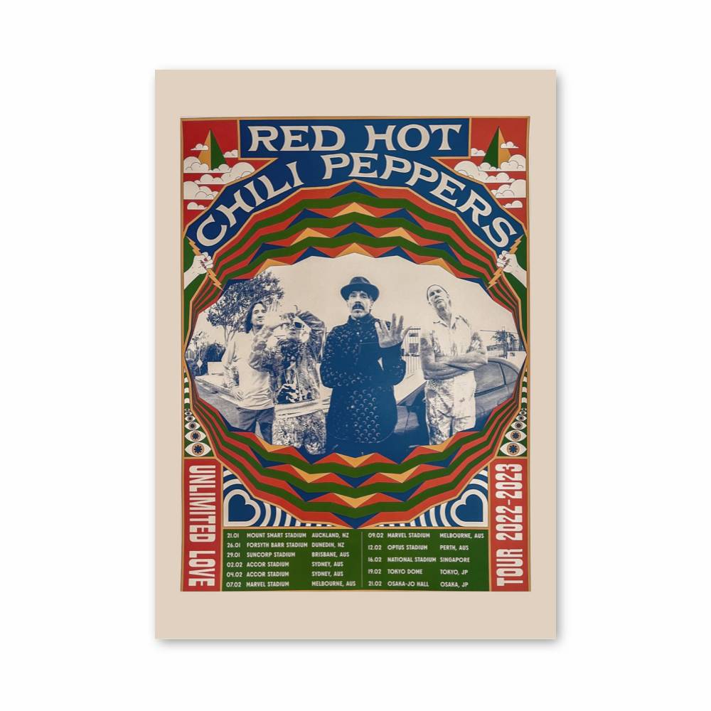 Red Hot Chili Peppers Posters | Aesthetic Posters